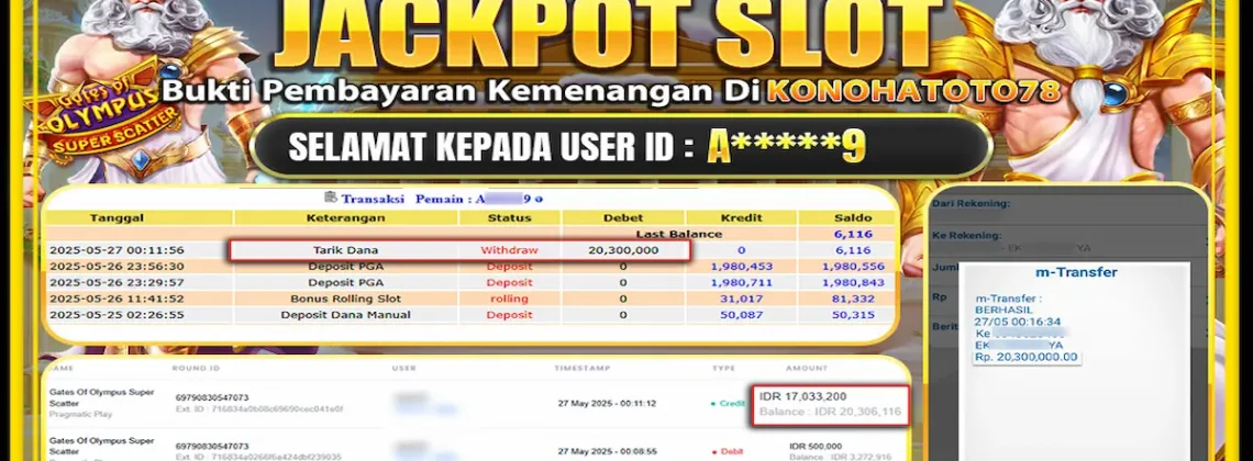 Gila! Jackpot Super Gates of Olympus Rp20 Juta dari 50RB! - jackpotmanis.com