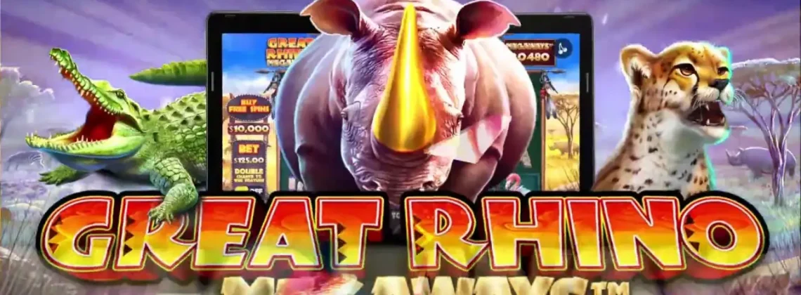 Great Rhino Megaways Bocoran RTP Tertinggi Hari Ini, JP 22,6 JT Terbukti Gacor! - KONOHATOTO78