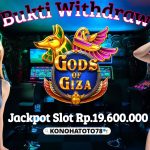 Bukti Nyata JP 19,6 Juta Game Slot Gods Of Giza KONOHATOTO78