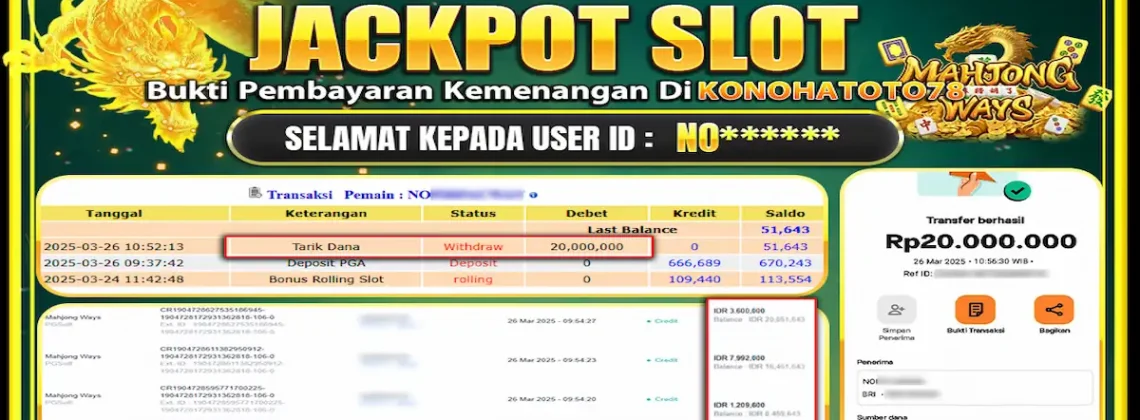 Mahjong Ways 2 Jadi Cuan di KONOHATOTO78