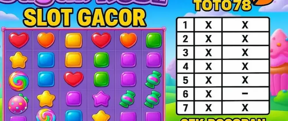 Sugar Rush Slot Gacor di Konohatoto78 Cek Bocoran Polanya!-jackpotmanis.com