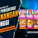 Bocoran Game Slot dengan Persentase Kemenangan Tinggi! Spesial 12 Juni di Konohatoto78