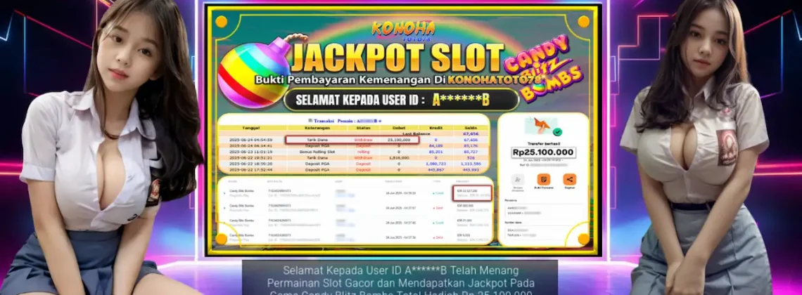 Dibayar Tuntas! Bukti Jackpot Slot Online Candy Blitz Bombs Konohatoto78 Bikin Pecah Rekor JP