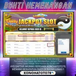 Bukti Transfer Kemenangan Jackpot Konohatoto78 Hari Ini Candy Village di Konohatoto78