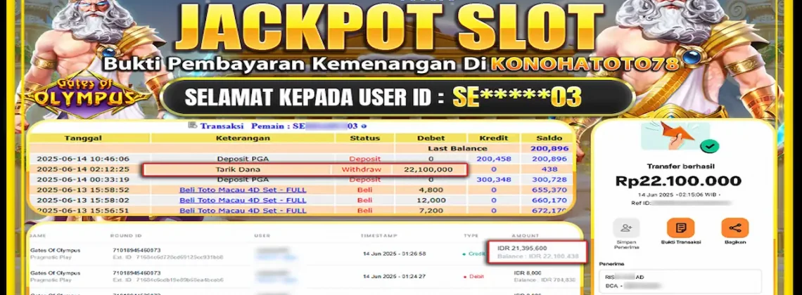Cara Main Olympus Biar Dapet Jackpot di Situs Slot Konohatoto78!