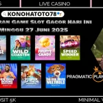 Update Bocoran Slot Gacor Konohatoto78: Modal Receh Bisa Untung Besar