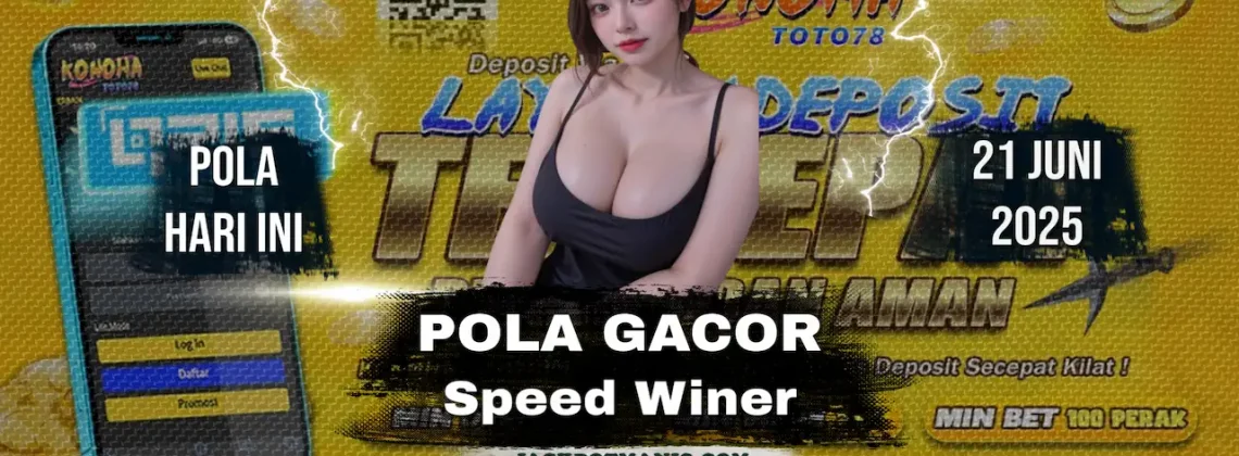 Pola Speed Winner Konohatoto78: Trik Spin Manual Tanpa Buyspin