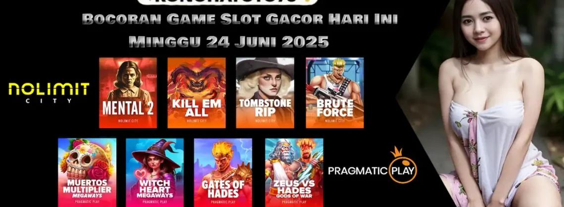 RTP Slot Gacor Hari Ini di Konohatoto78: Nolimit City & Pragmatic Play!