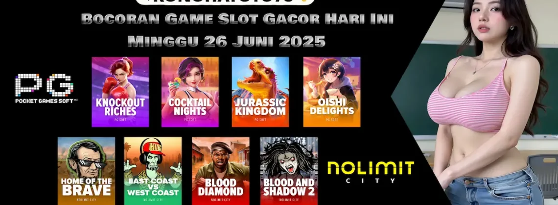 Daftar Game Slot Gacor Online yang Lagi Gacor Hari Ini di Konohatoto78