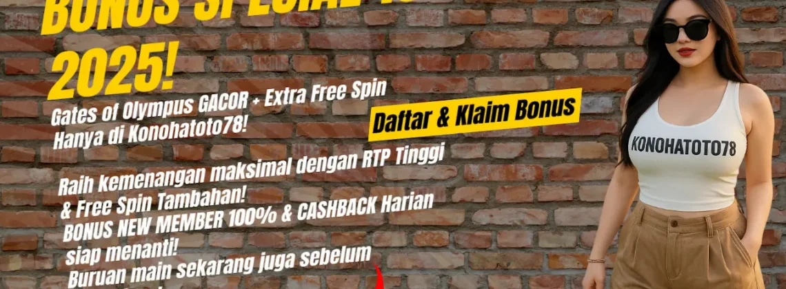 Bonus Gates of Olympus Spesial di Konohatoto78