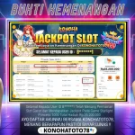 Bukti Pembayaran Slot Online KONOHATOTO78 Rp35,2 Juta