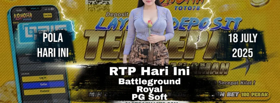 Game Slot RTP 91% Battleground Royal PG Soft - Konohatoto78