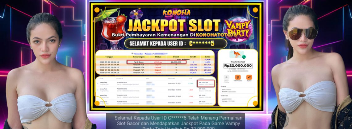 Jackpot Vampy Party Terbukti di KONOHATOTO78!