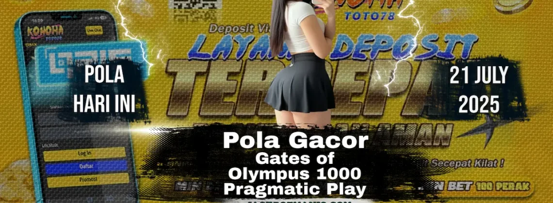 Pola Akurat Olympus 1000 Rahasia Maxwin Rp21,6 Juta!