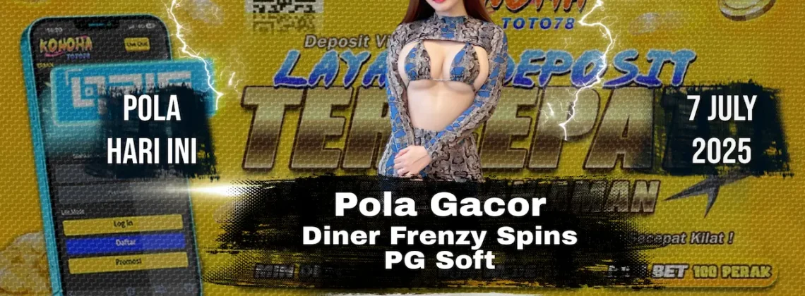 Pola Gacor Diner Frenzy Spins Pasti JP 99% di Konohatoto78