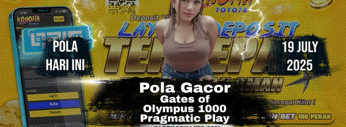 Pola Jackpot Olympus 1000 Bikin JP Rp33.900.000!