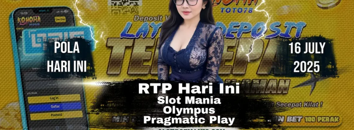 RTP Slot Mania Olympus 95% | Bocoran Jackpot Terbaru