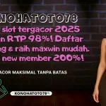 Situs Slot Tergacor 2025: Deposit 5rb WD Jutaan di Konohatoto78