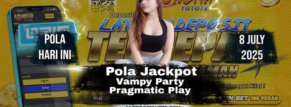 Slot Vampy Party JP: Modal Kecil JP Besar di Konohatoto78!