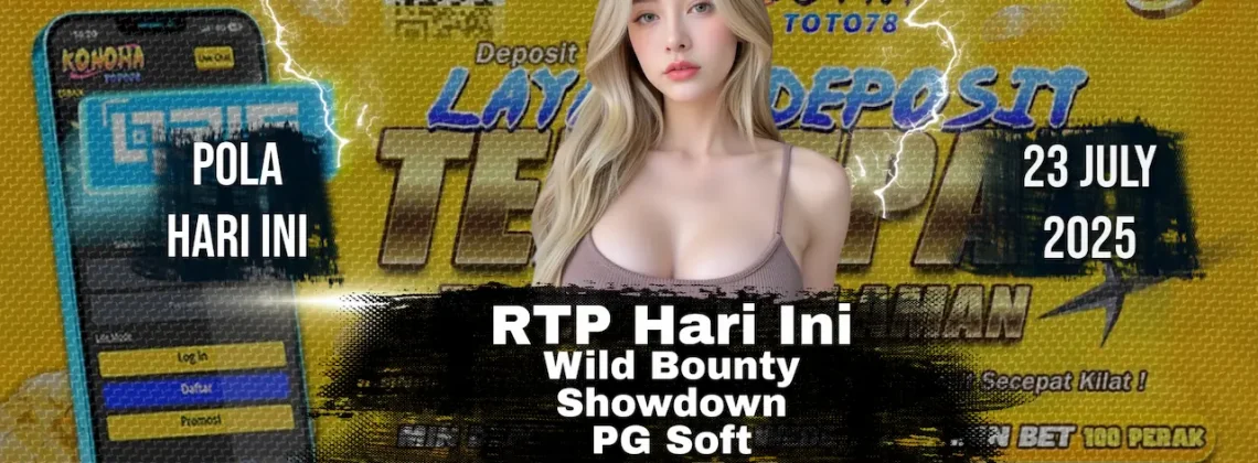 Wild Bounty Showdown RTP 91% Gacor Hari Ini di Konohatoto78!