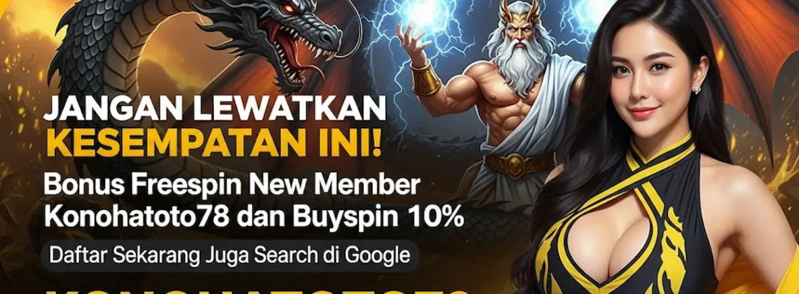 Bonus Freespin New Member Konohatoto78 Buyspin 10%