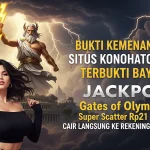 Bukti Kemenangan Situs Konohatoto78 Gates of Olympus 2025