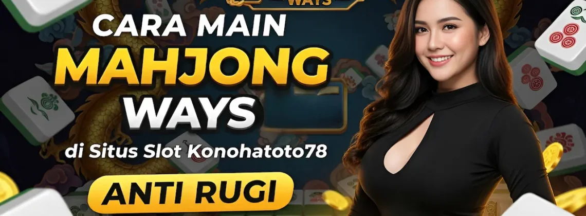 Cara Main Mahjong Ways Konohatoto78 Anti Rugi