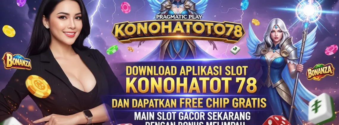 Download Aplikasi Slot KONOHATOTO78 dan Klaim Free Chip