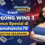 Event Mahjong Wins 3 Bonus Spesial di Konohatoto78
