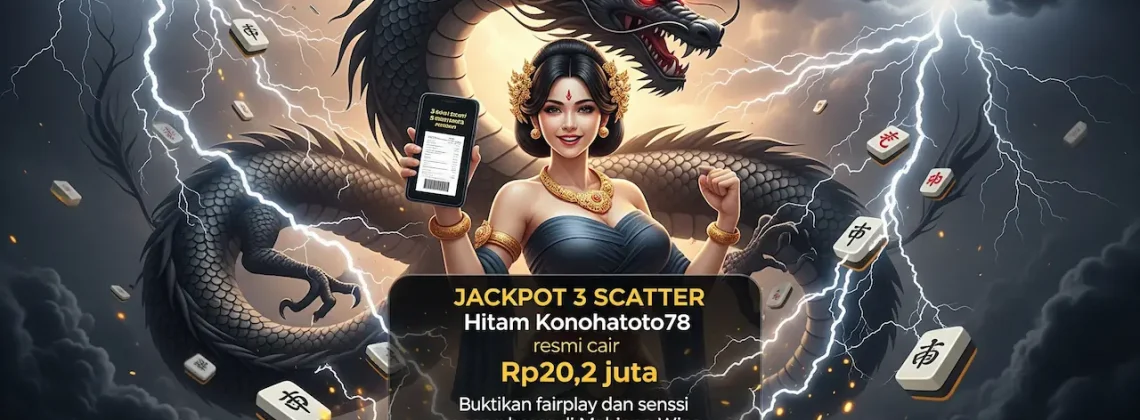 Jackpot 3 Scatter Hitam Konohatoto78 Fairplay Terbukti