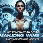 Kemenangan Besar Mahjong Wins 3 Slot Gacor Konohatoto78