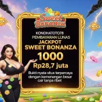 Konohatoto78 Pembayaran Lunas Jackpot Sweet Bonanza 1000