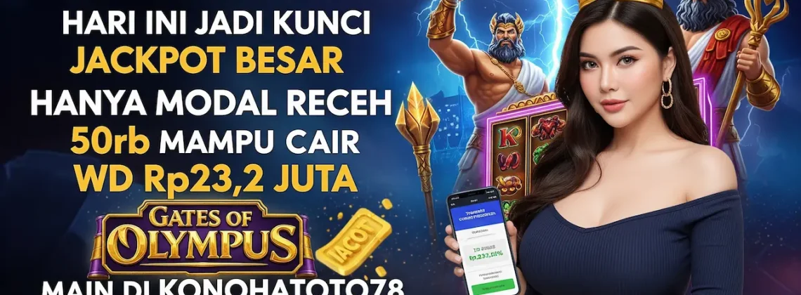 Pola Olympus Hari Ini Modal 50rb Bisa WD Jutaan