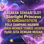 Slot Demo Starlight Princess Jackpot Rp60 Juta Konohatoto78