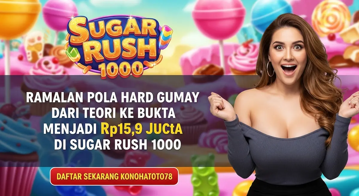 Bukti Ramalan Hard Gumay Jadi Pola Menang Sugar Rush 1000