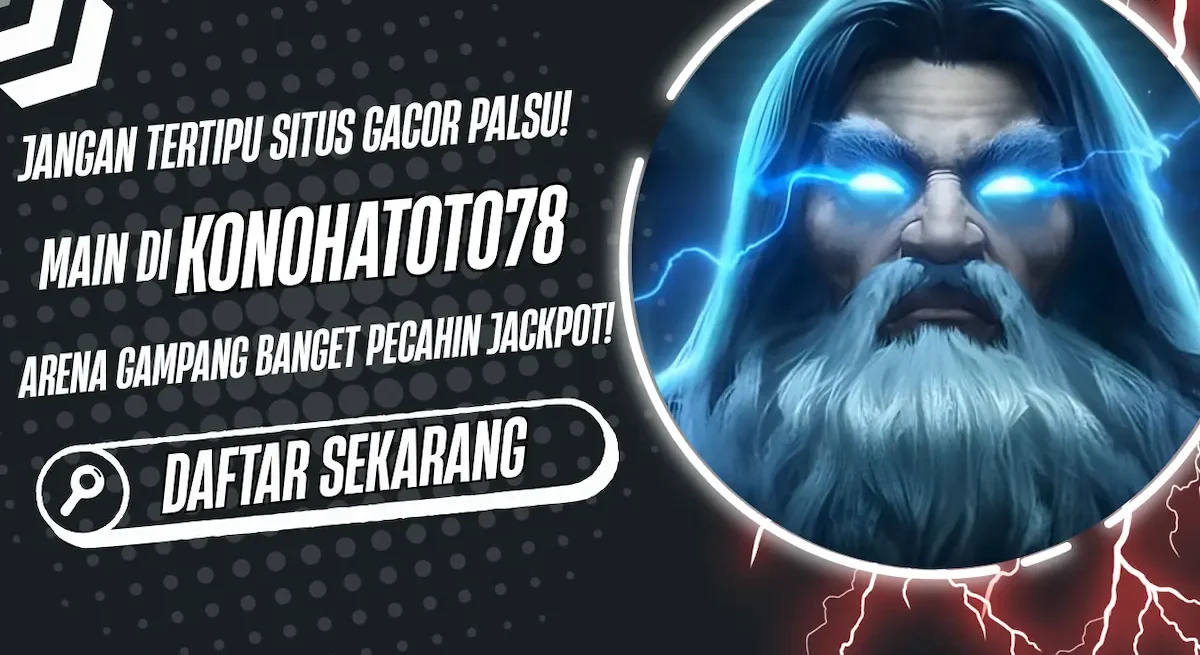 KONOHATOTO78 Situs Toto Slot Online Terpercaya dan Resmi