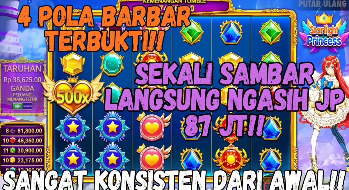 Pola Maxwin Starlight Princess Gacor Hari Ini