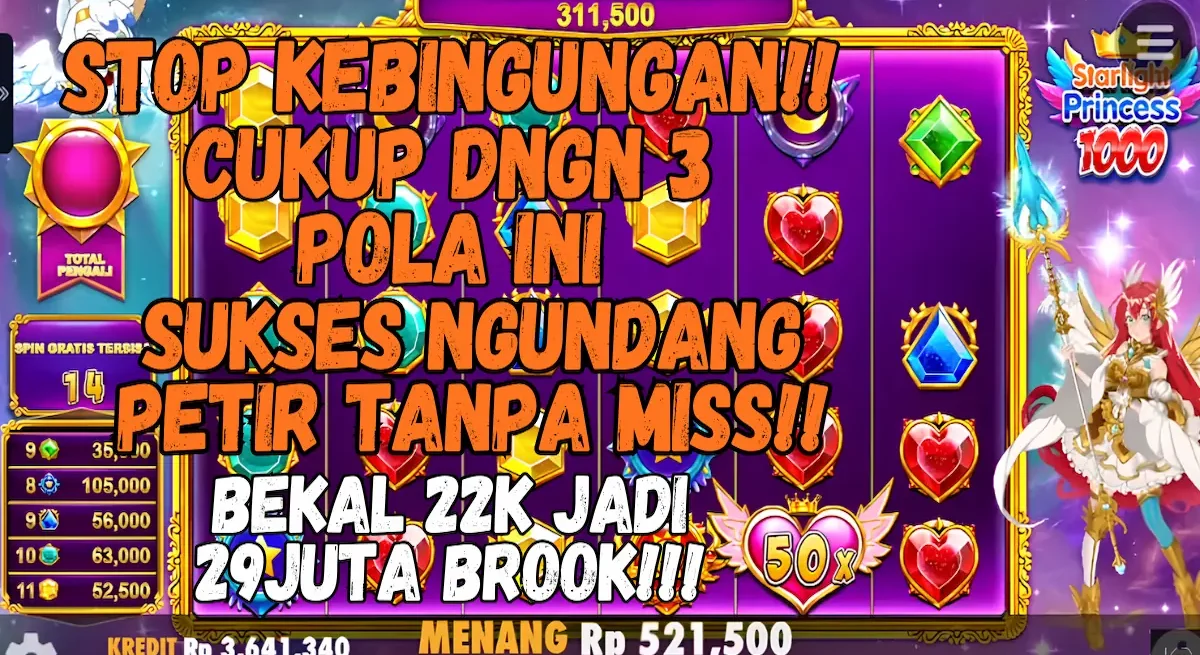 Princess 1000 Pola Slot Terbaru Bikin Petir Nempel Terus!