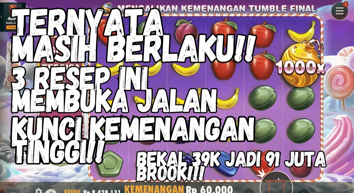 Pola Sweet Bonanza 1000 Gacor Hari Ini untuk Maxwin Cepat